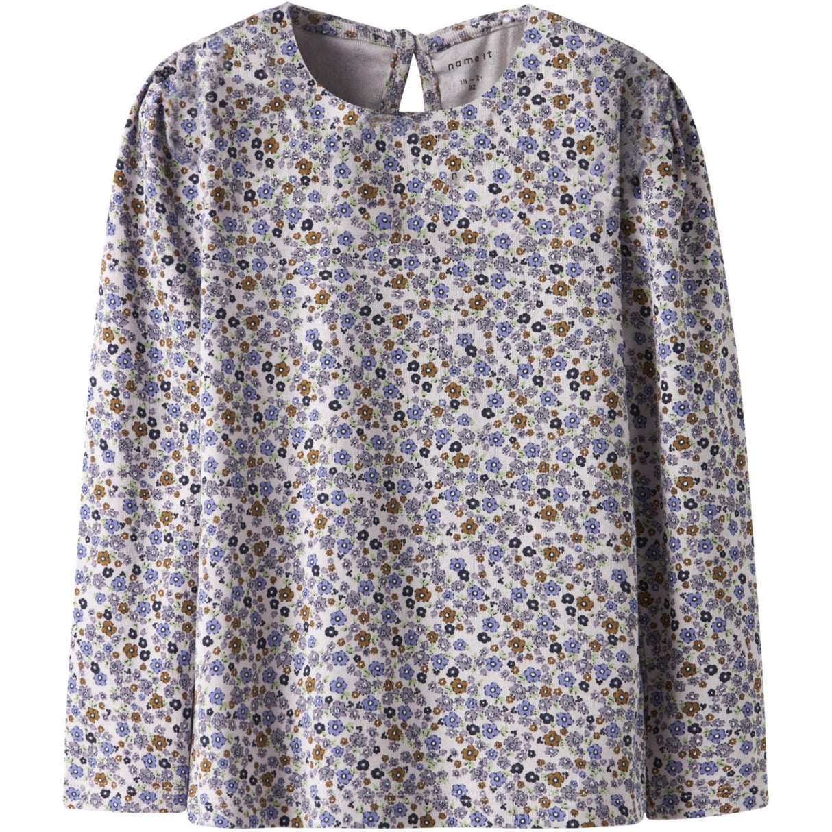 Name It Lilac Marble Nmftuline Ls Slim Top