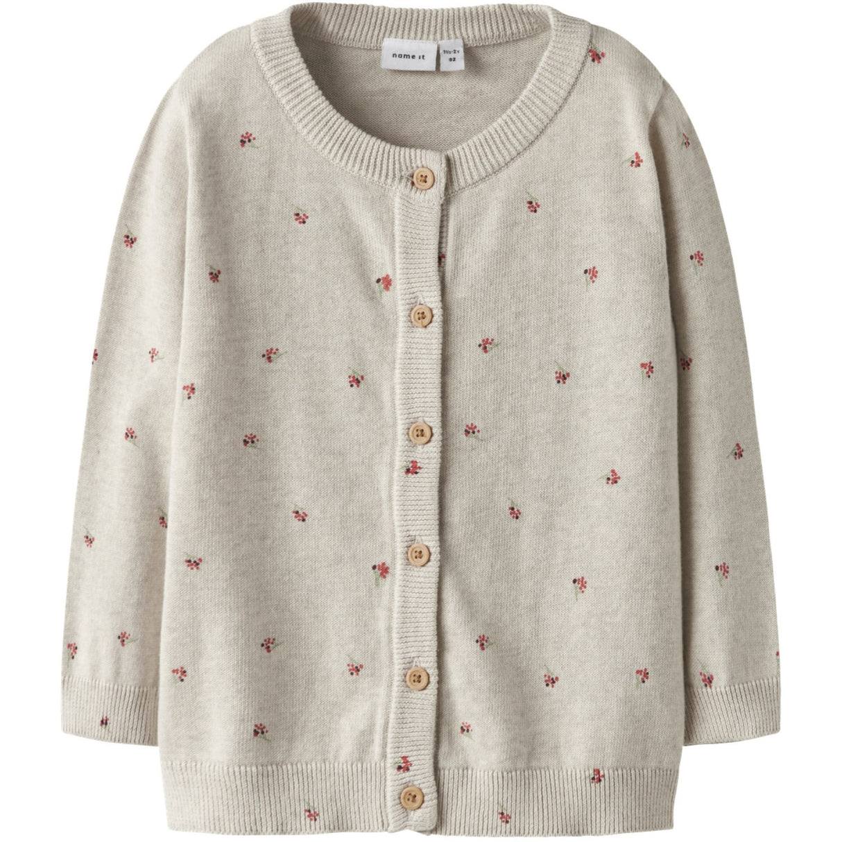 Name It Peyote Melange Nmfbeta Ls Knit Card