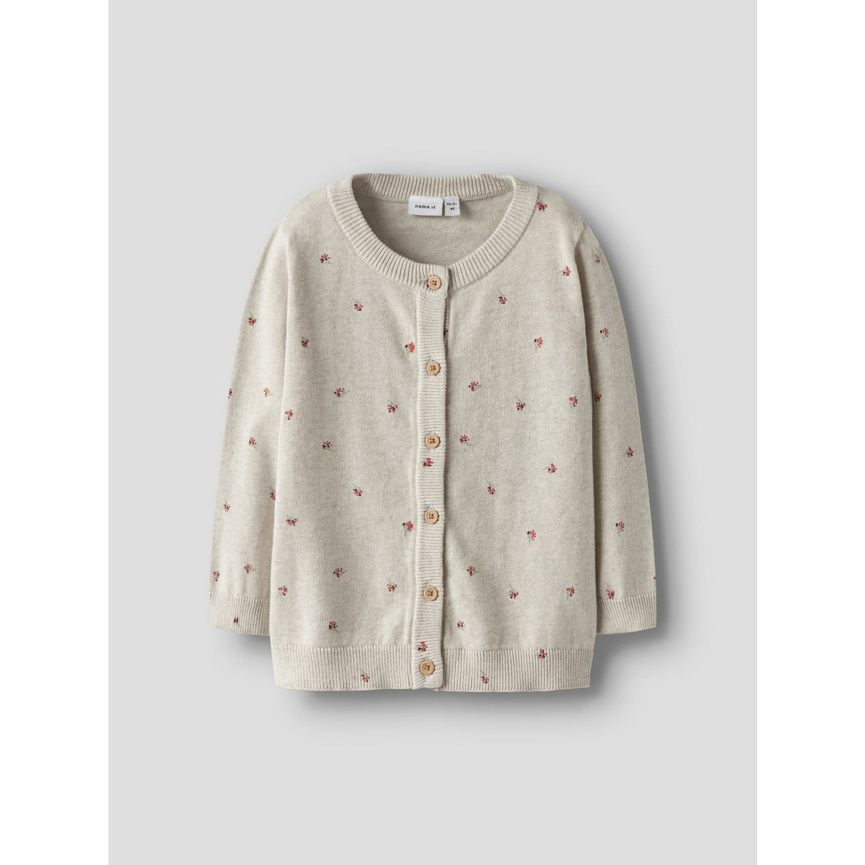 Name It Peyote Melange Nmfbeta Ls Knit Card