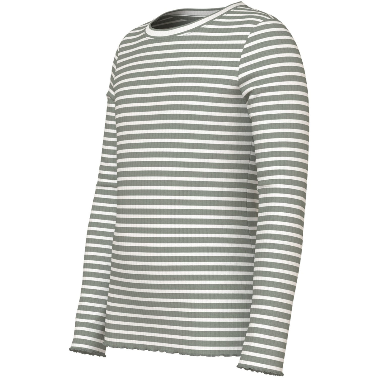 Name It Shadow Cloud Dancer Nkfvemma Ls Slim Top