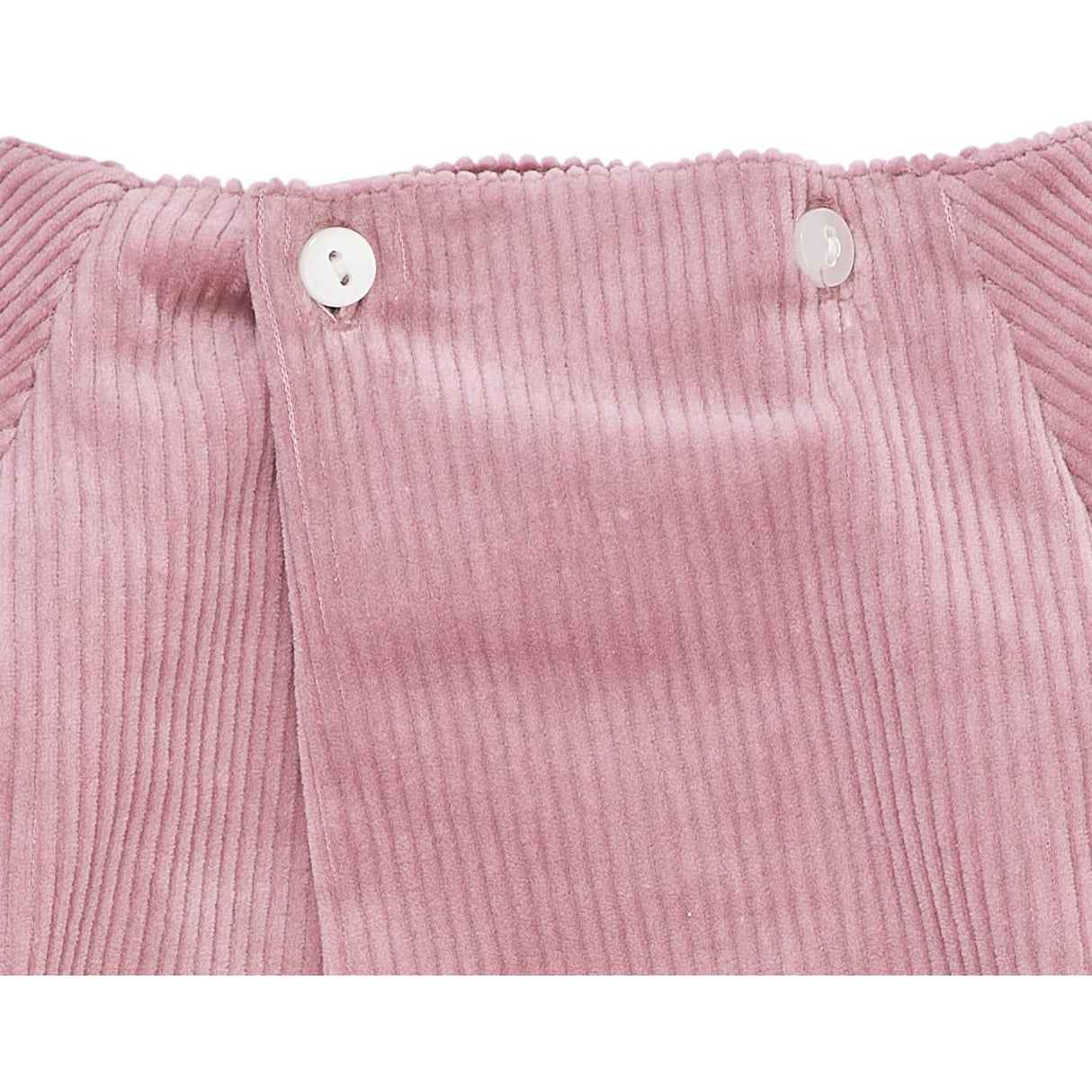 COPENHAGEN COLORS Rose Comb Corduroy Baby Set W. Emb.