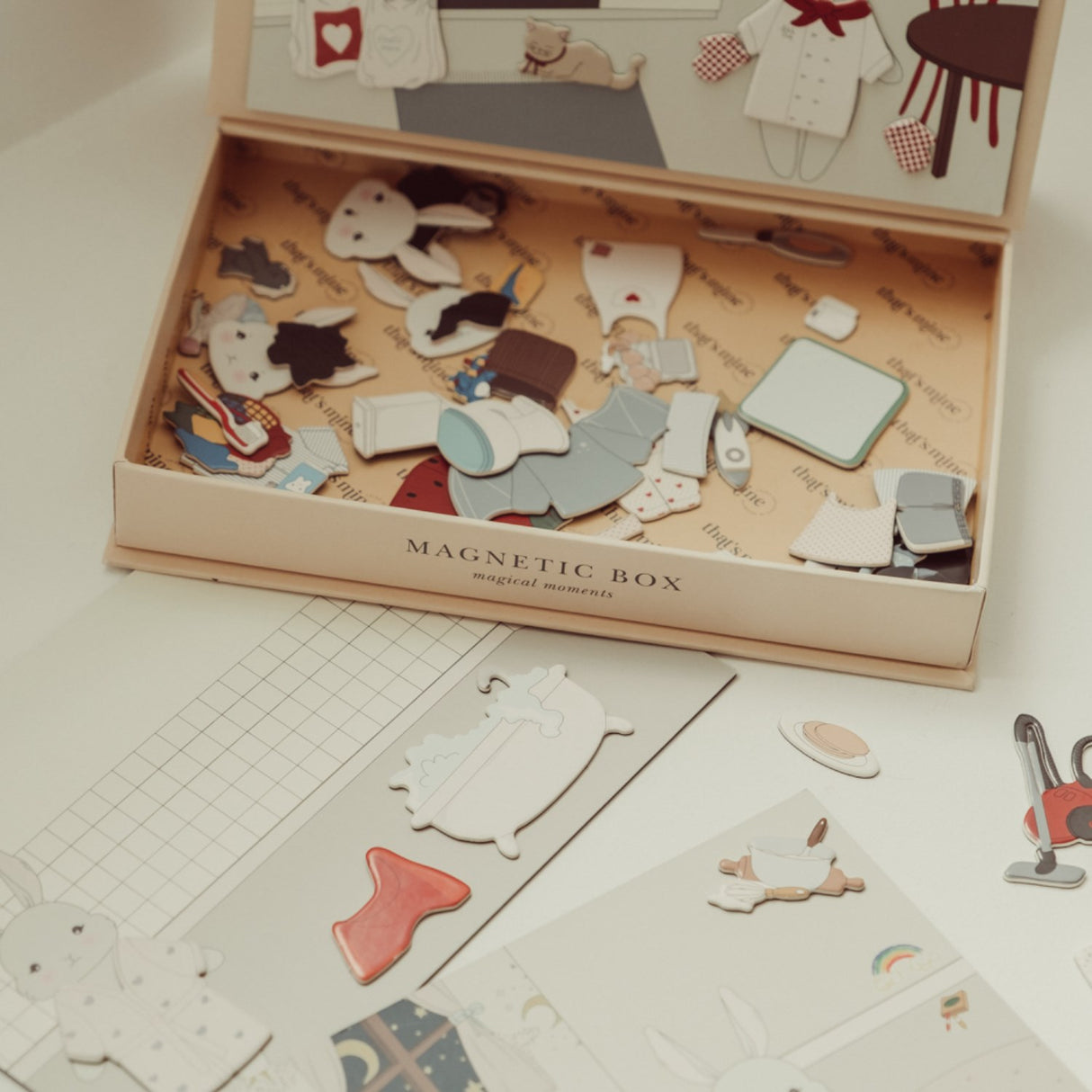 That's Mine Bunny Lou Magnetic Box