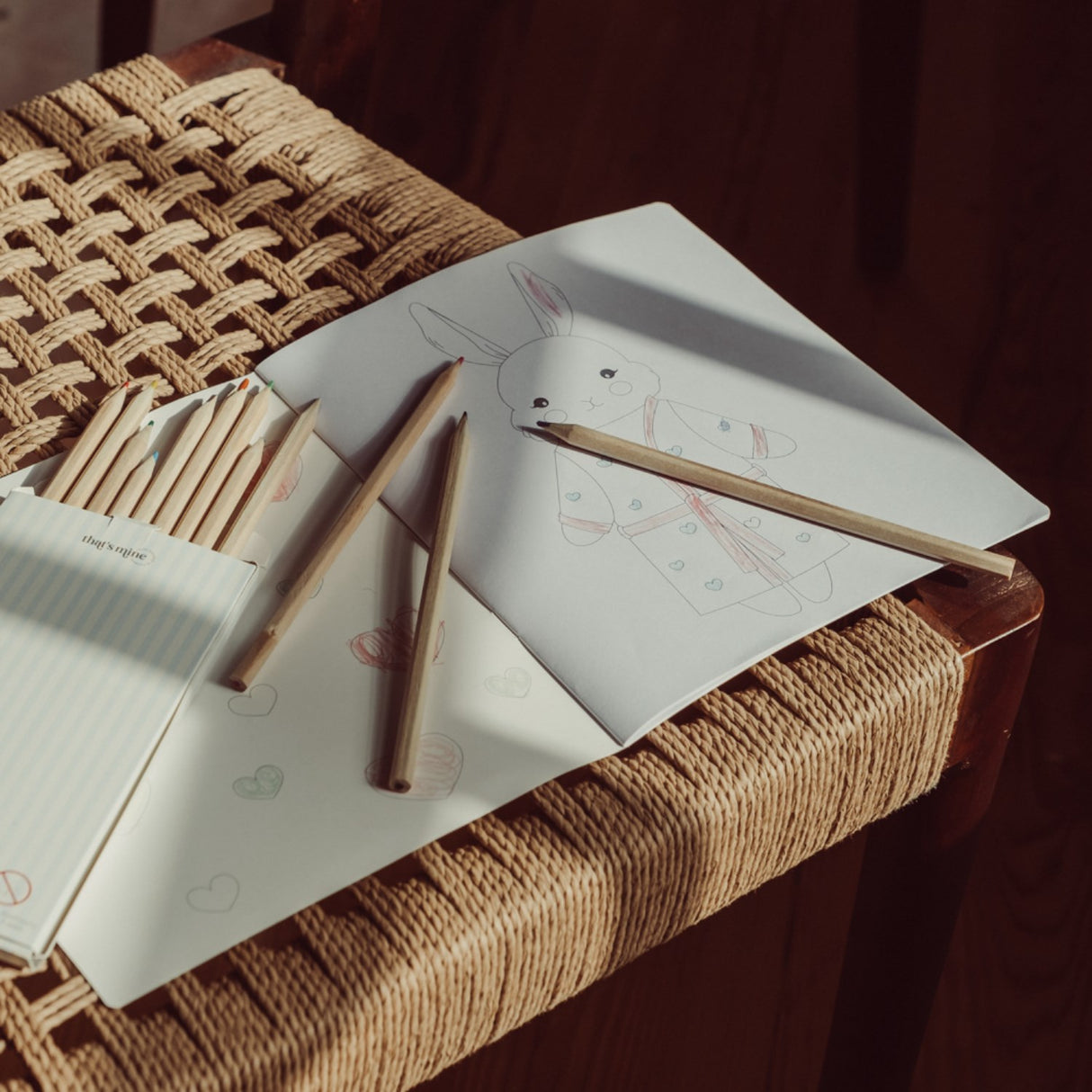 That's Mine Bunny Ben Coloring Book