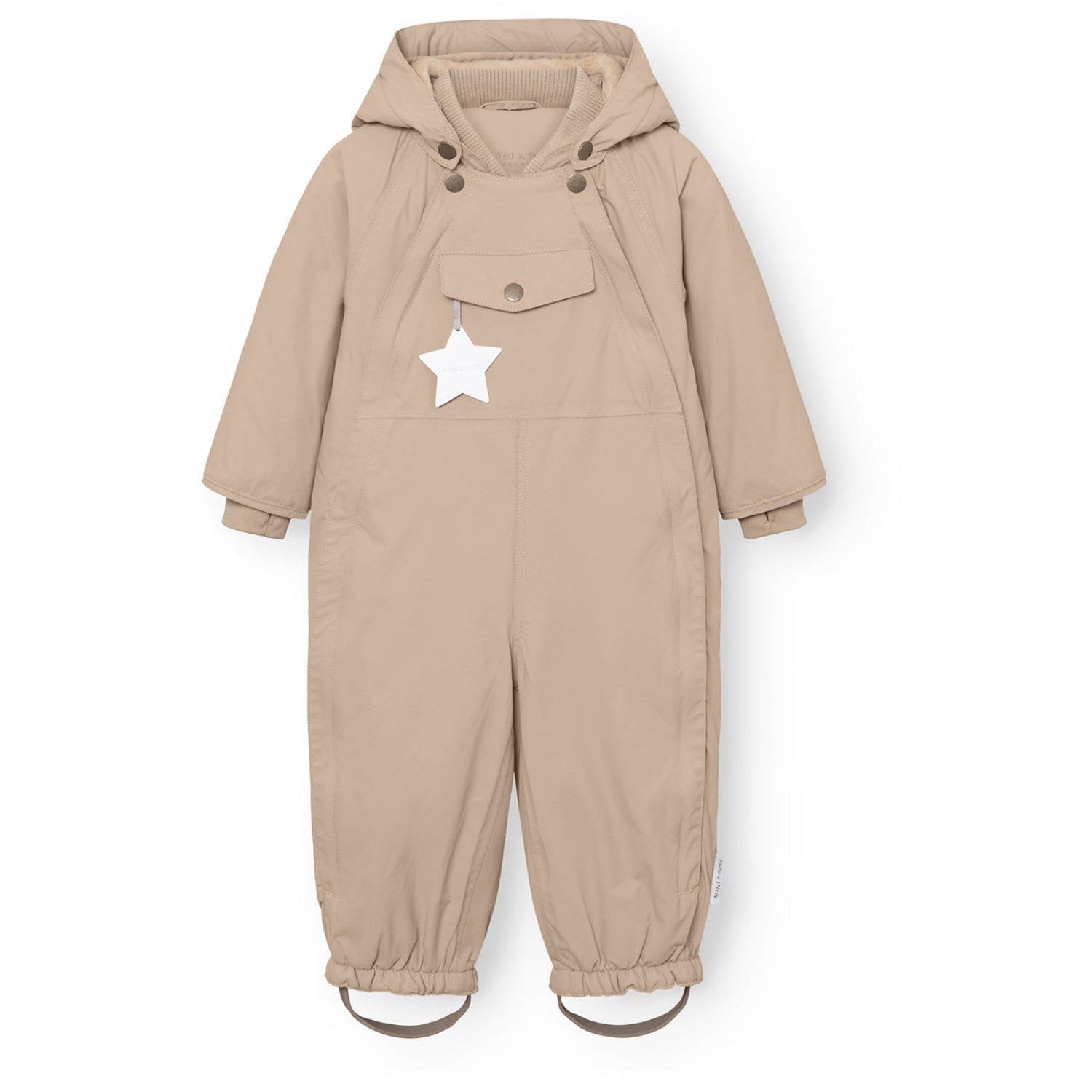 Buy Mini A ture Savannah Tan Matwisti Fleece Lined Snowsuit. GRS