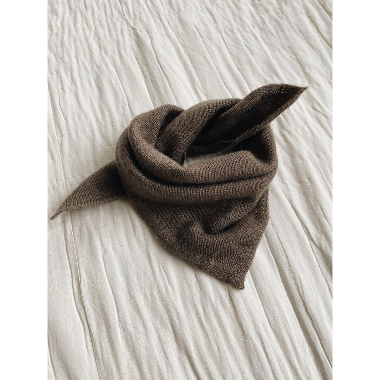 Lalaby Brown Atlas Scarf