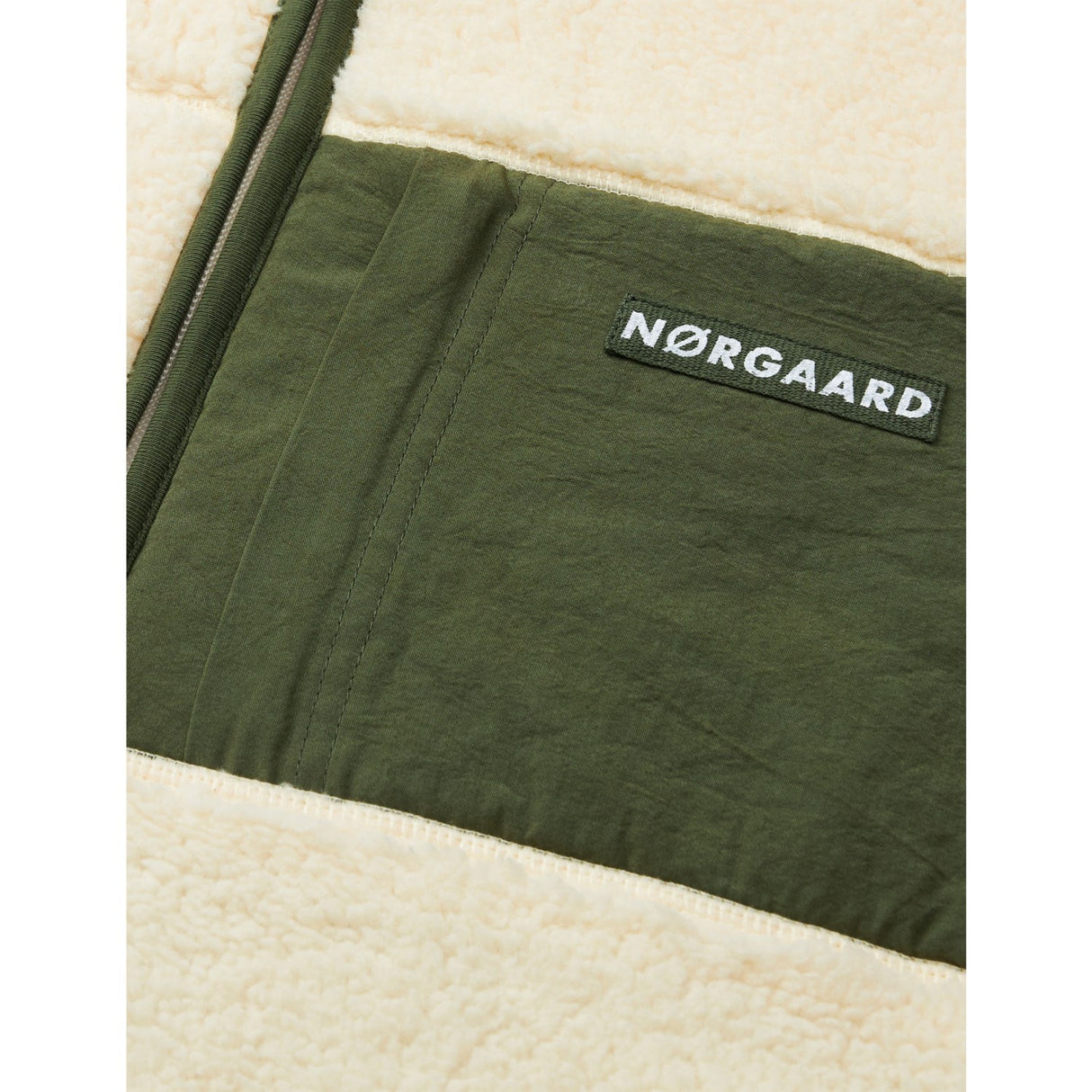 Mads Nørgaard Vanilla Custard Teddy Fleece Jeffo Jacket