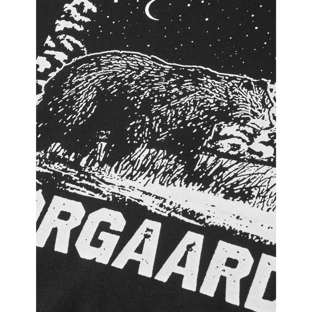 Mads Nørgaard Jet Black Mix Sweat Sonar Sweatshirt