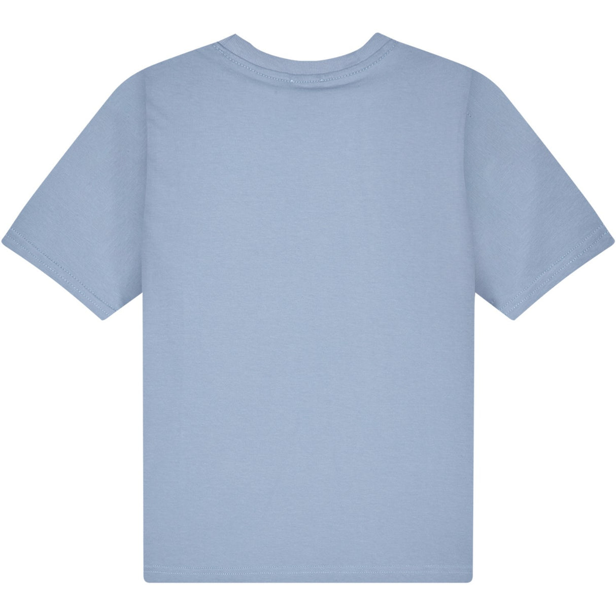 Mads Nørgaard Faded Denim Printed Logo Thorlino Tee