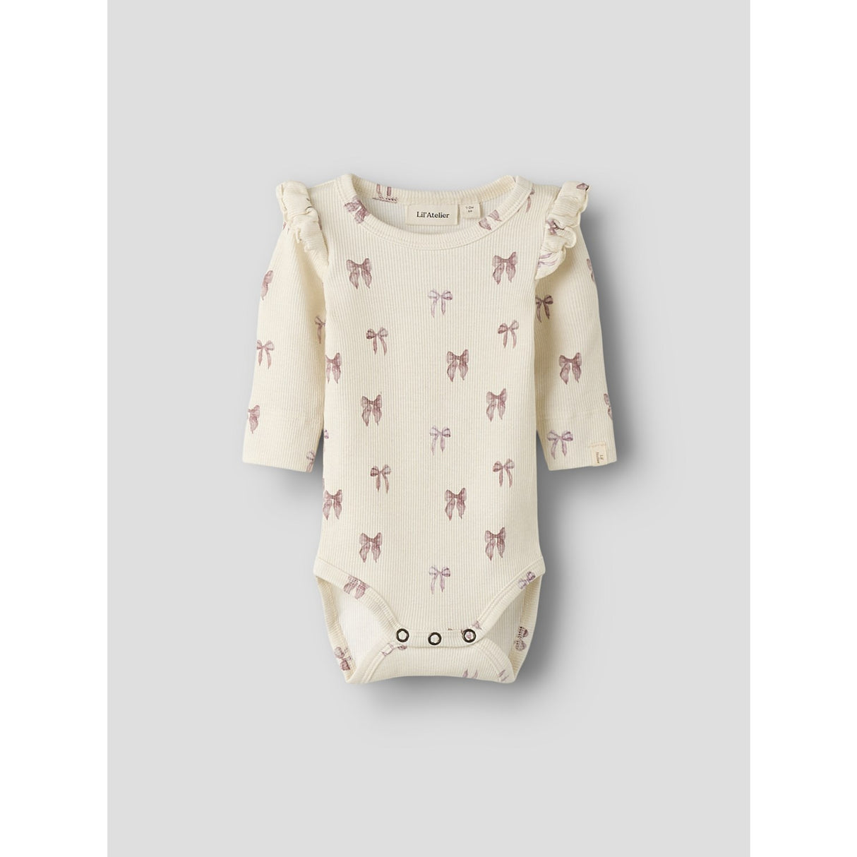 Lil'Atelier Turtledove Bow Nbfgavo Eko Ls Slim Body Lil Noos