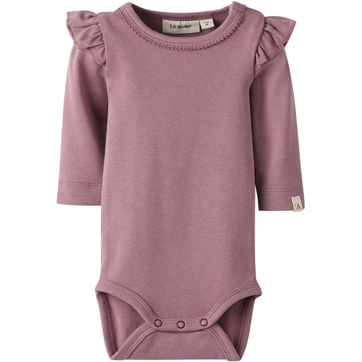 Lil'Atelier Nostalgia Rose Nbflayo Sev Ls Slim Body Solid Lil