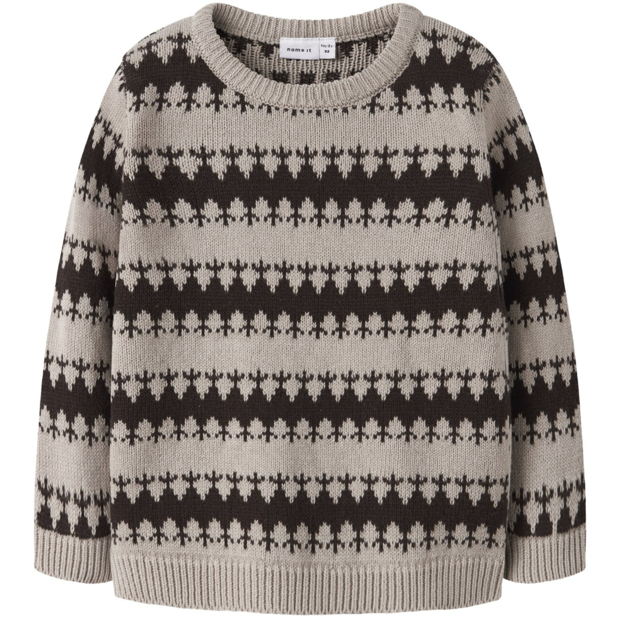 Name It Island Fossil Delicioso Nmmoscar Ls Knit