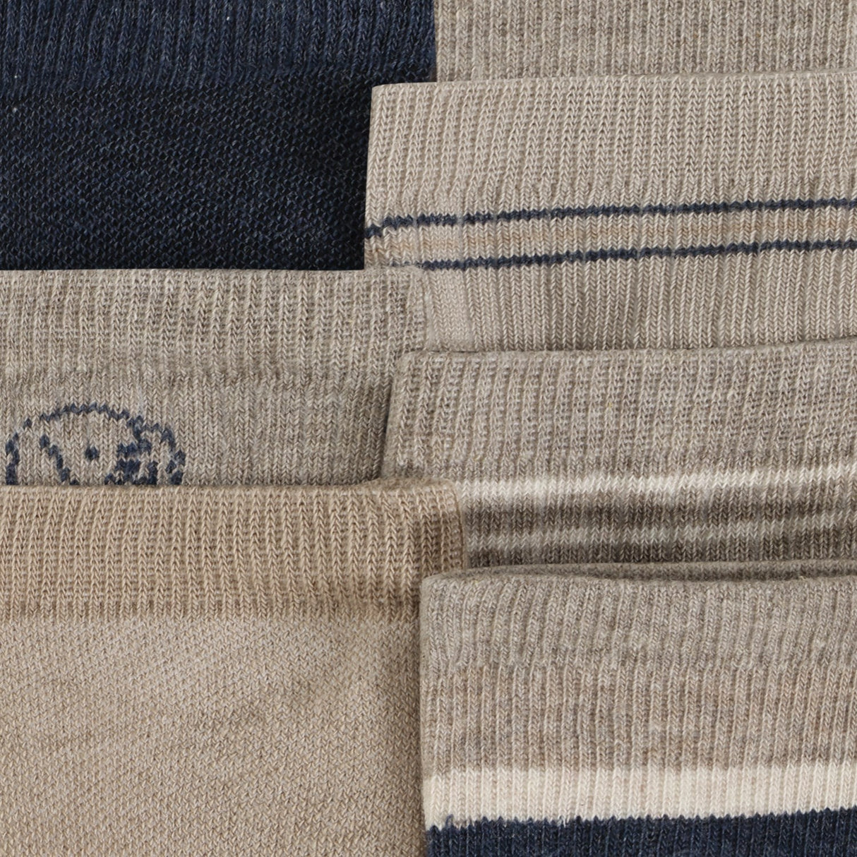 Minymo Blue Nights Socks W.Pattern (7-Pack )