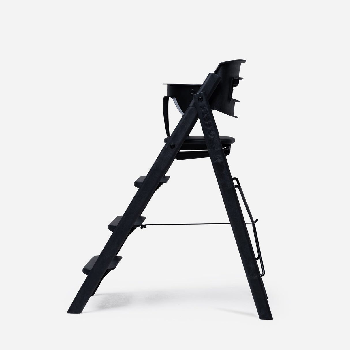 KAOS Charcoal Black KLAPP® Safety Rail & Tray