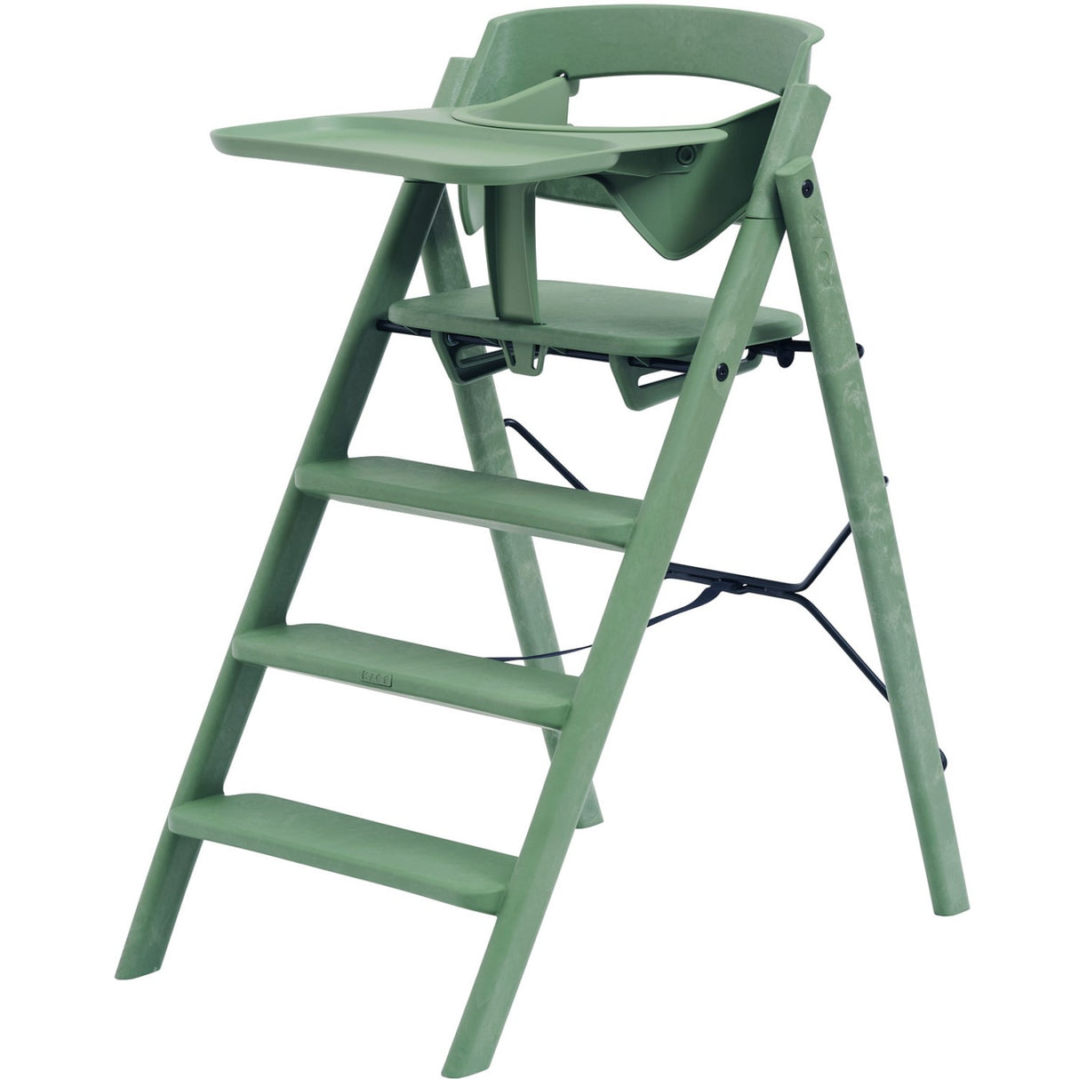 KAOS Mineral Green KLAPP® Safety Rail & Tray