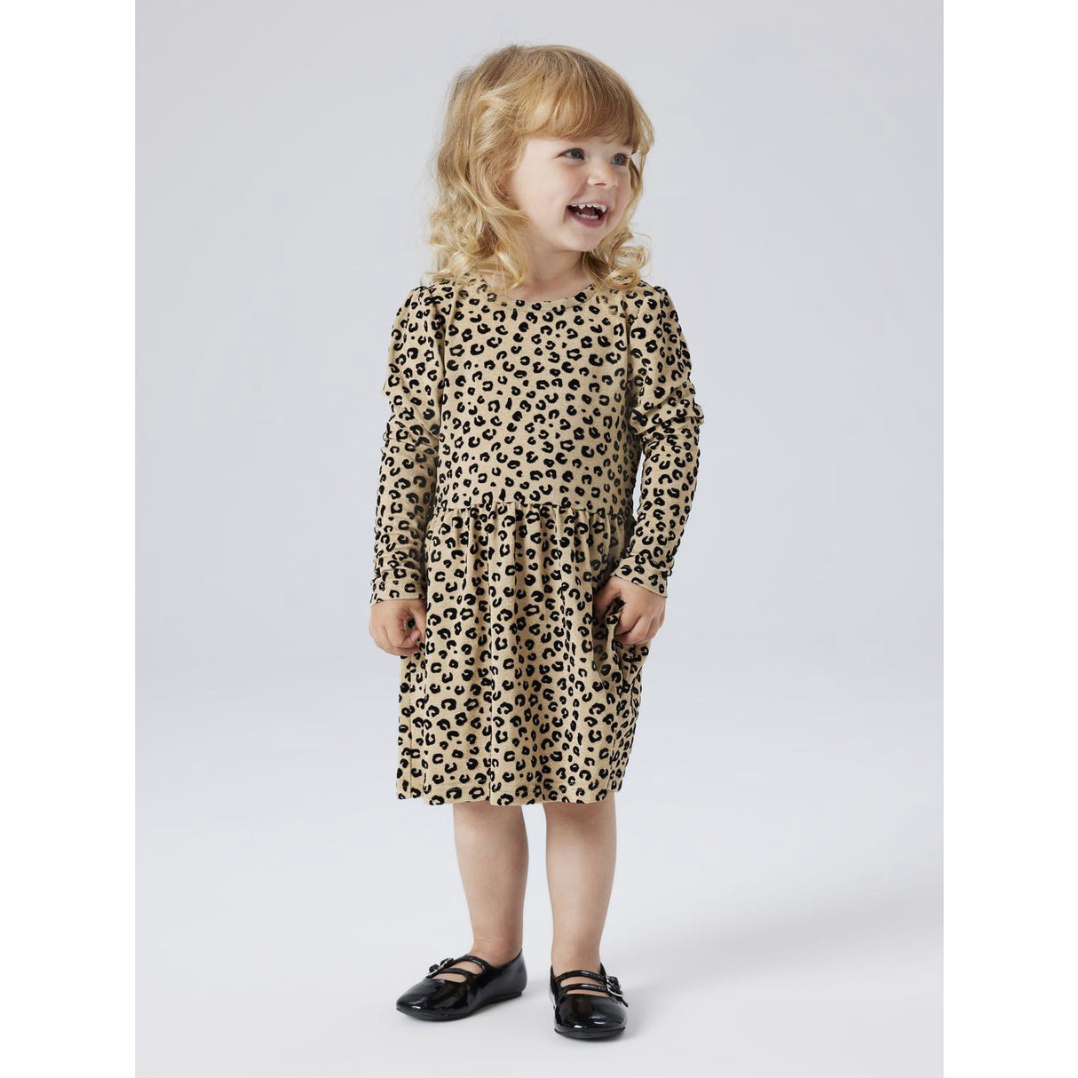 Name It Silver Mink Nmfrebekka Ls Dress