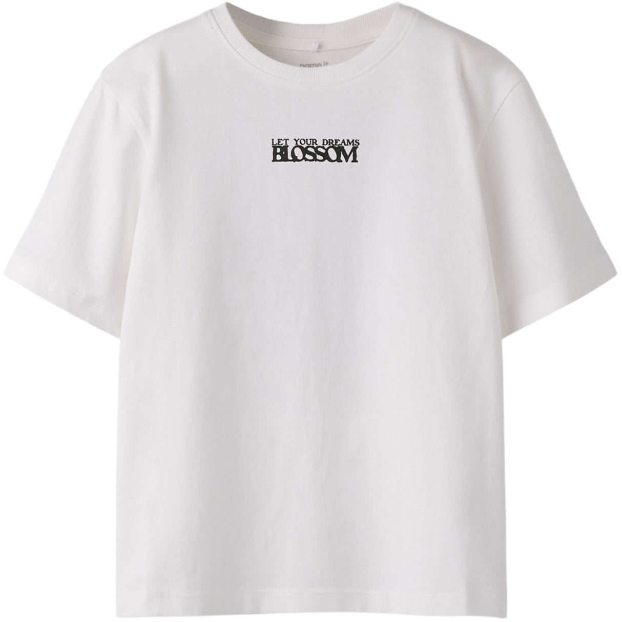 Name It Cloud Dancer Nkfregitze Ss Nreg Top