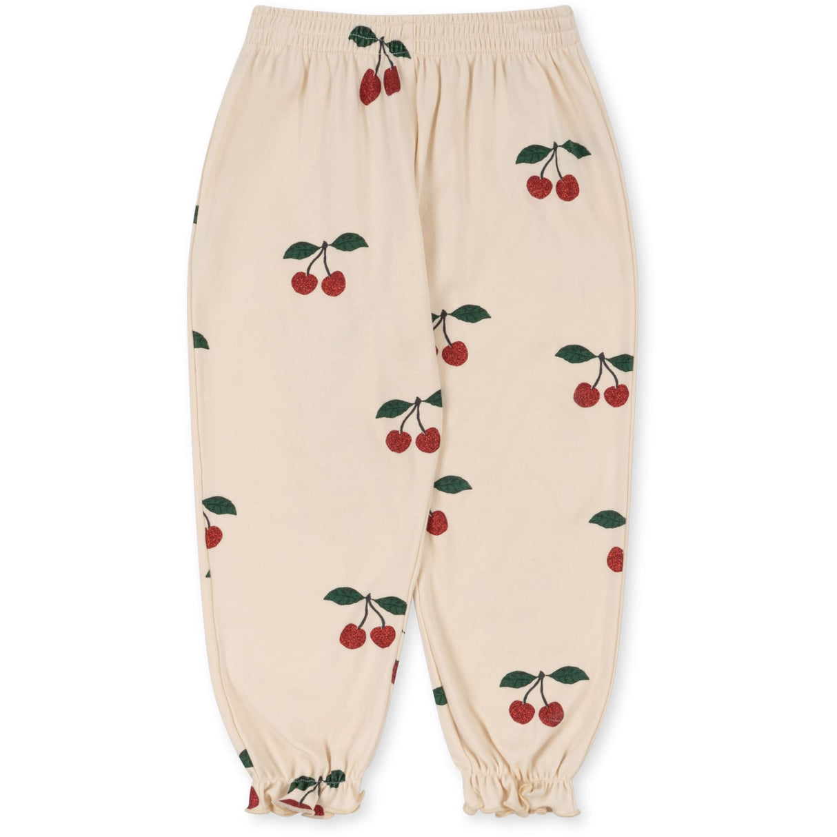 Konges Sløjd Ma Grande Cerise Glitter Malli Glitter Pants GOTS