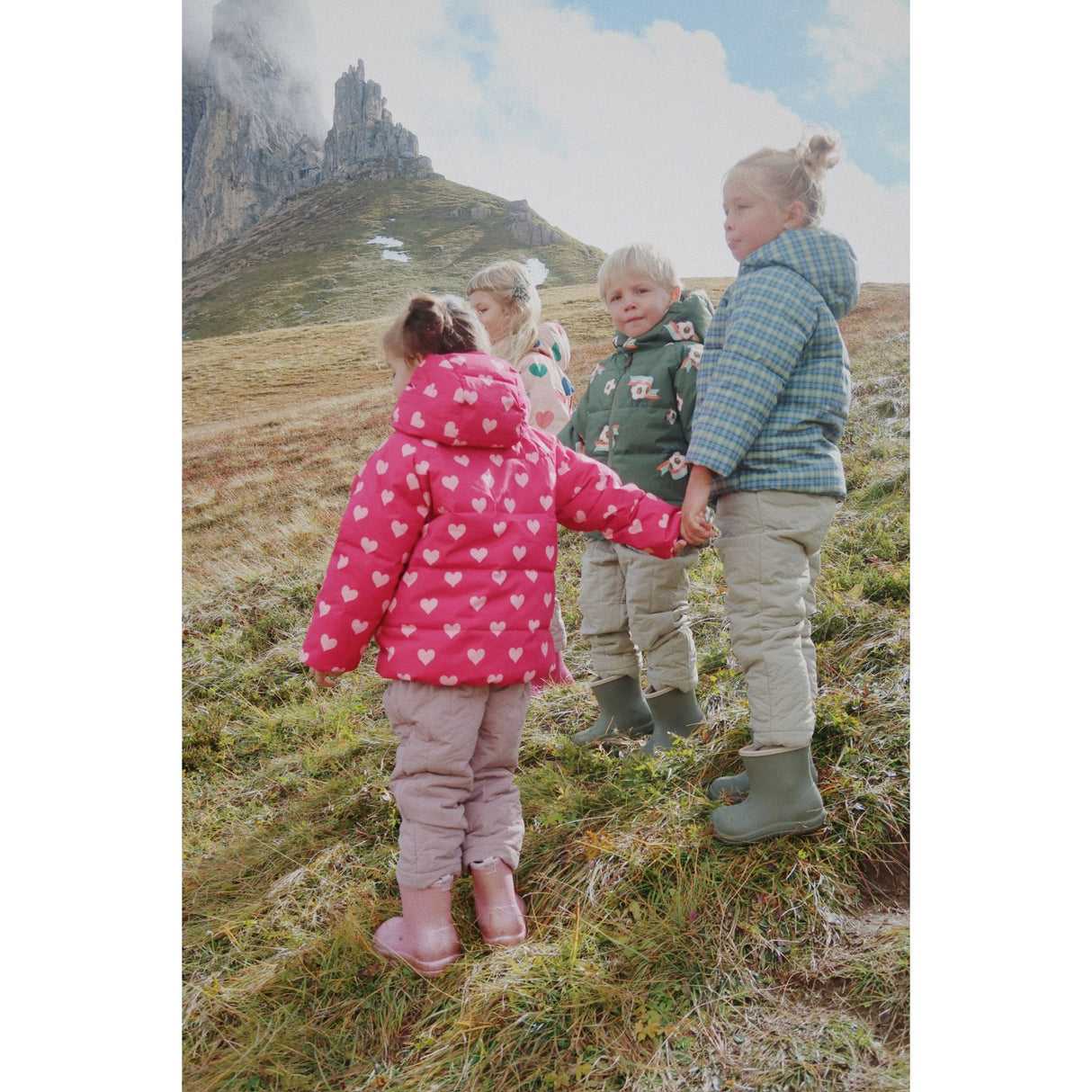 Konges Sløjd Laurel Blue Check Nuka Deux Jacket Grs