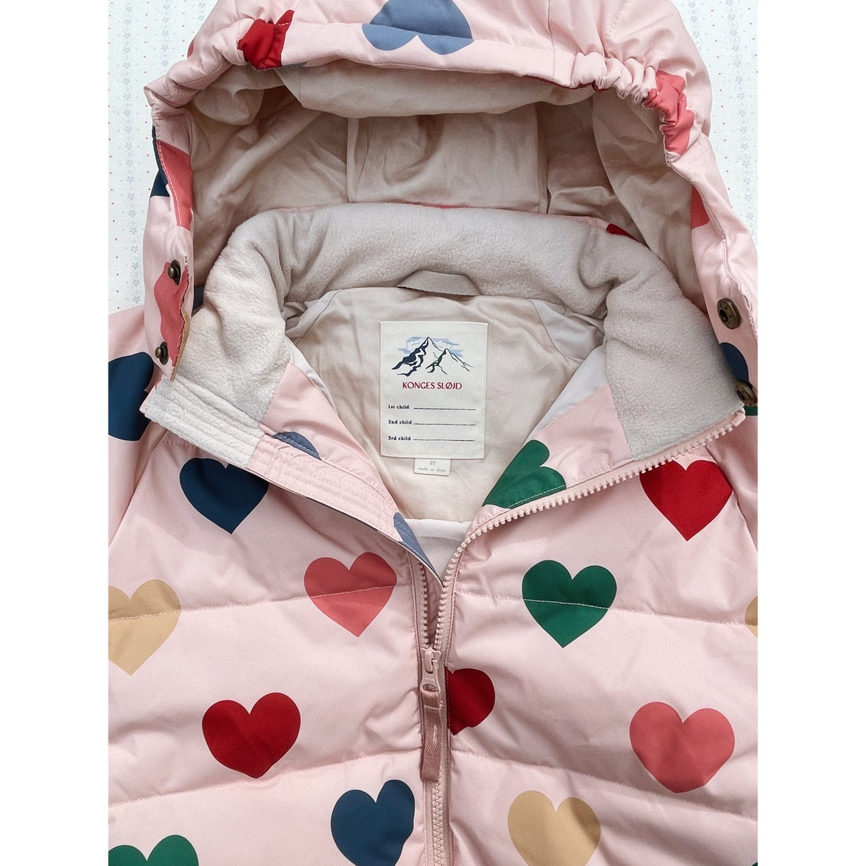 Konges Sløjd Coeur Rose Coloré Nuka Jacket Grs