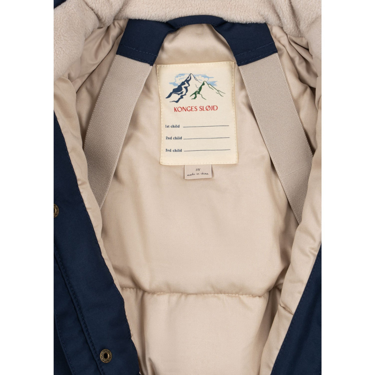 Konges Sløjd Mood Indigo Nohr Snowsuit Solid