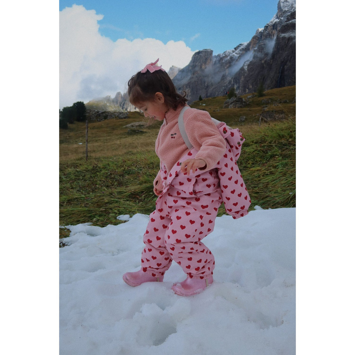 Konges Sløjd Amour Pink Nohr Snowsuit Print