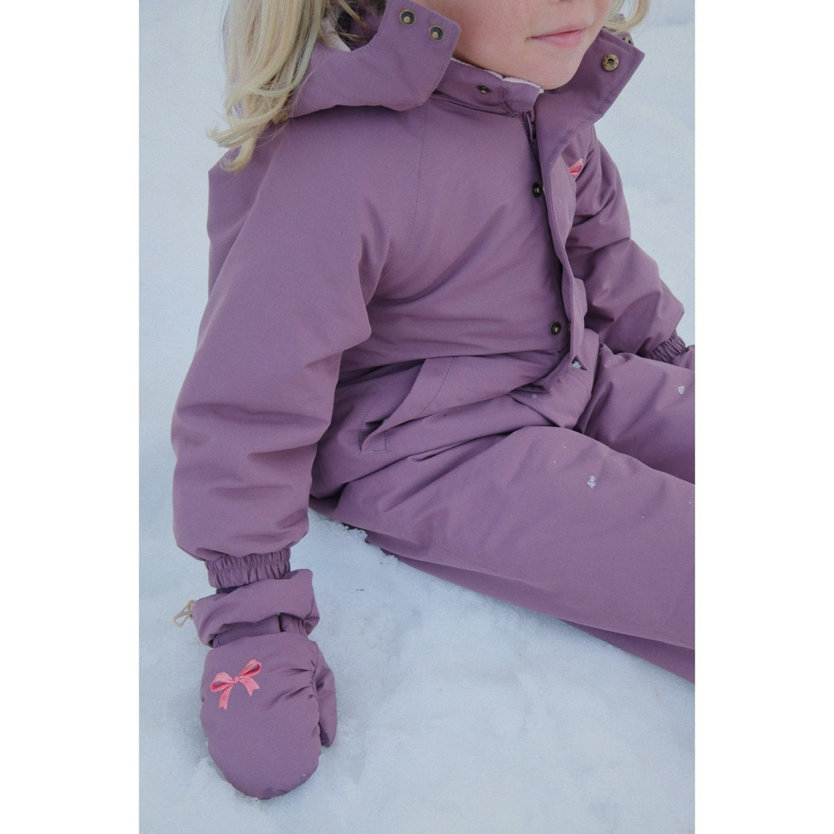 Konges Sløjd Hortensia Nohr Snow Mittens Solid