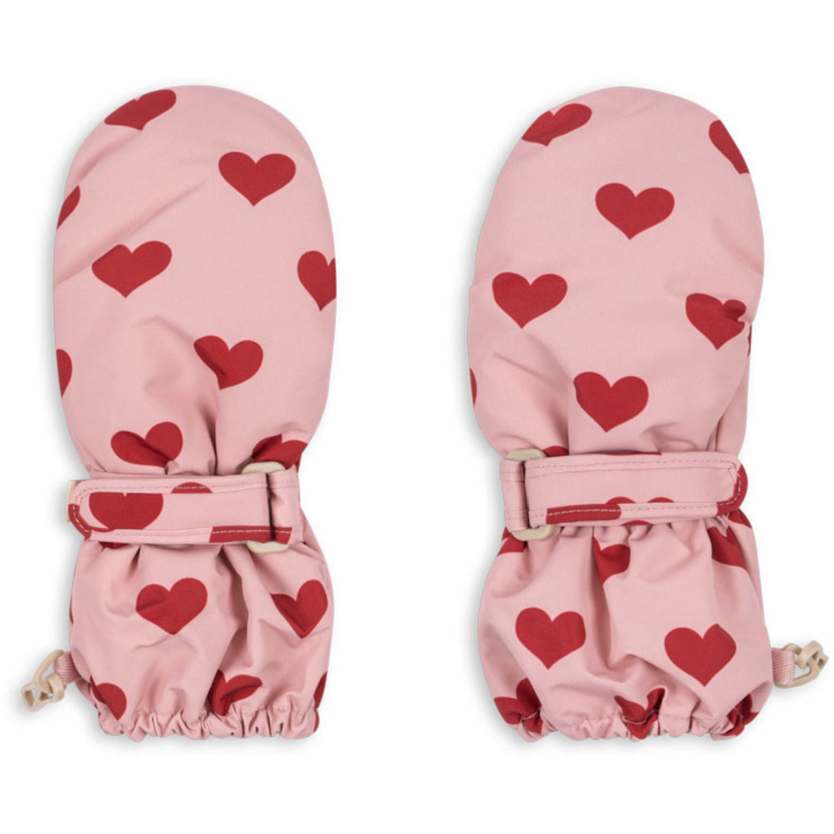 Konges Sløjd Amour Pink Nohr Snow Mittens Print