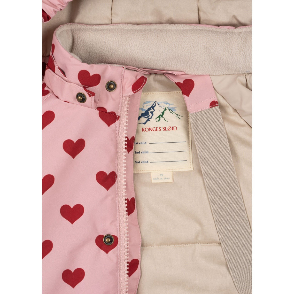 Konges Sløjd Amour Pink Mismou Frill Jacket