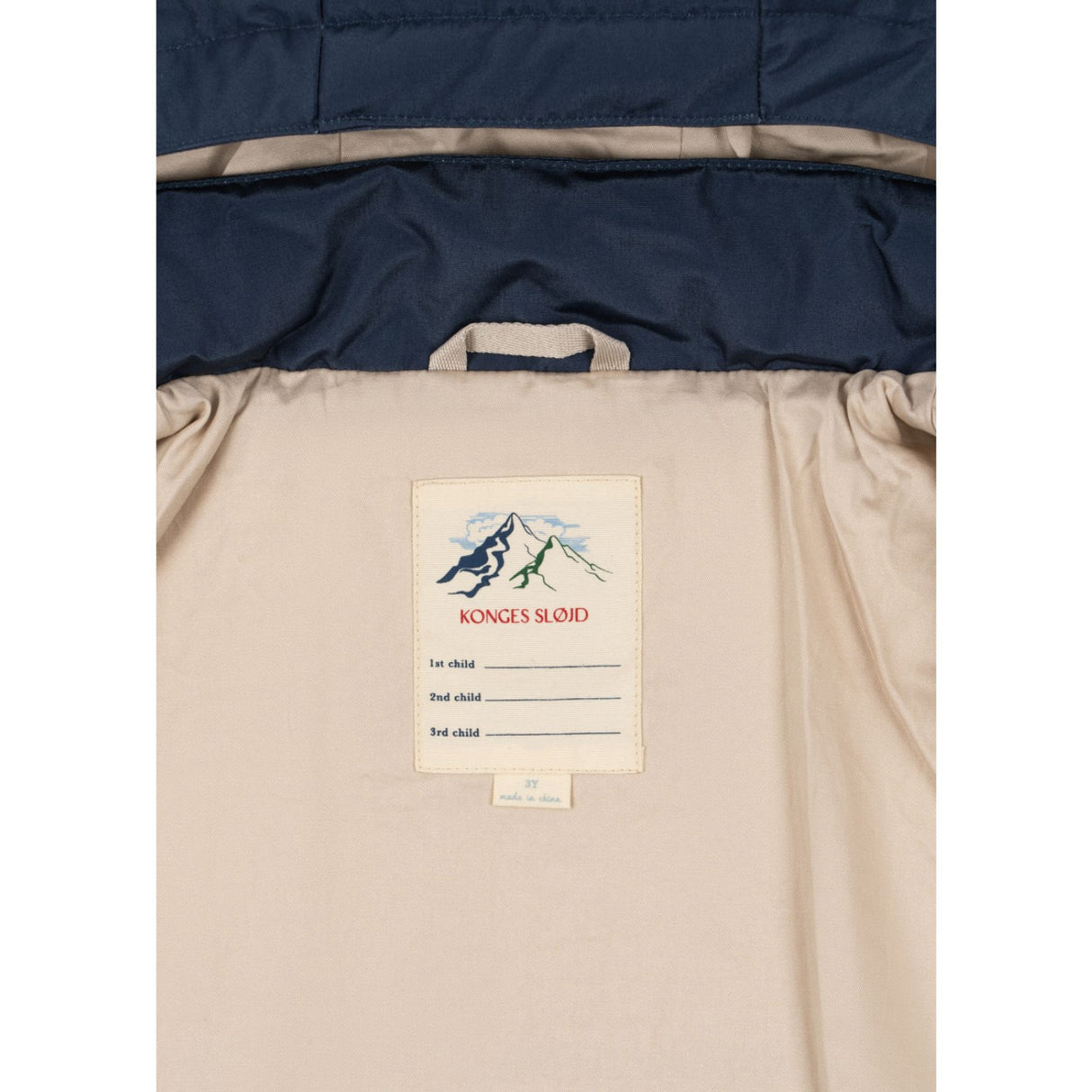 Konges Sløjd Mood Indigo Magnum Down Jacket Solid Grs