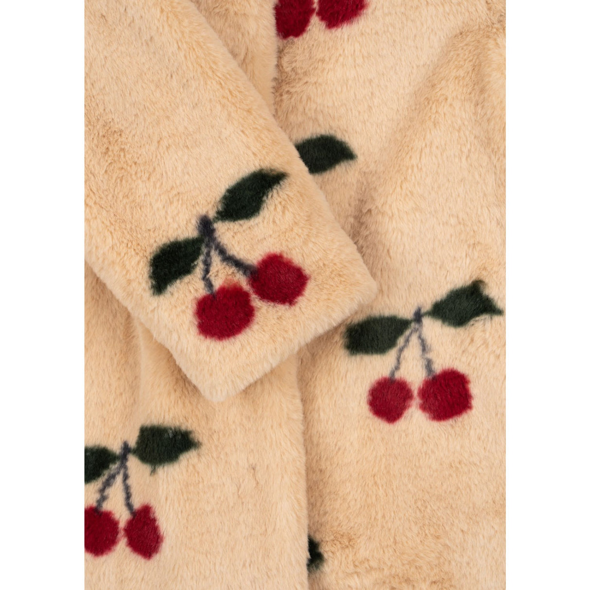 Konges Sløjd Ma Grande Cerise Fuzzie Coat Grs