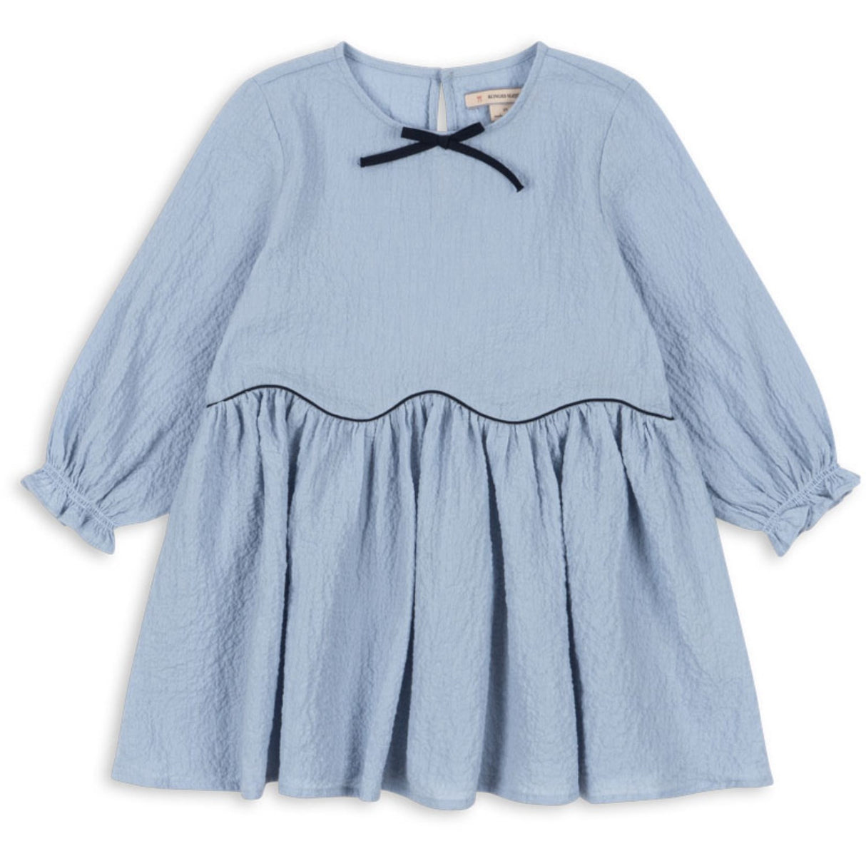 Konges Sløjd Blue Fog Ava Dress GOTS