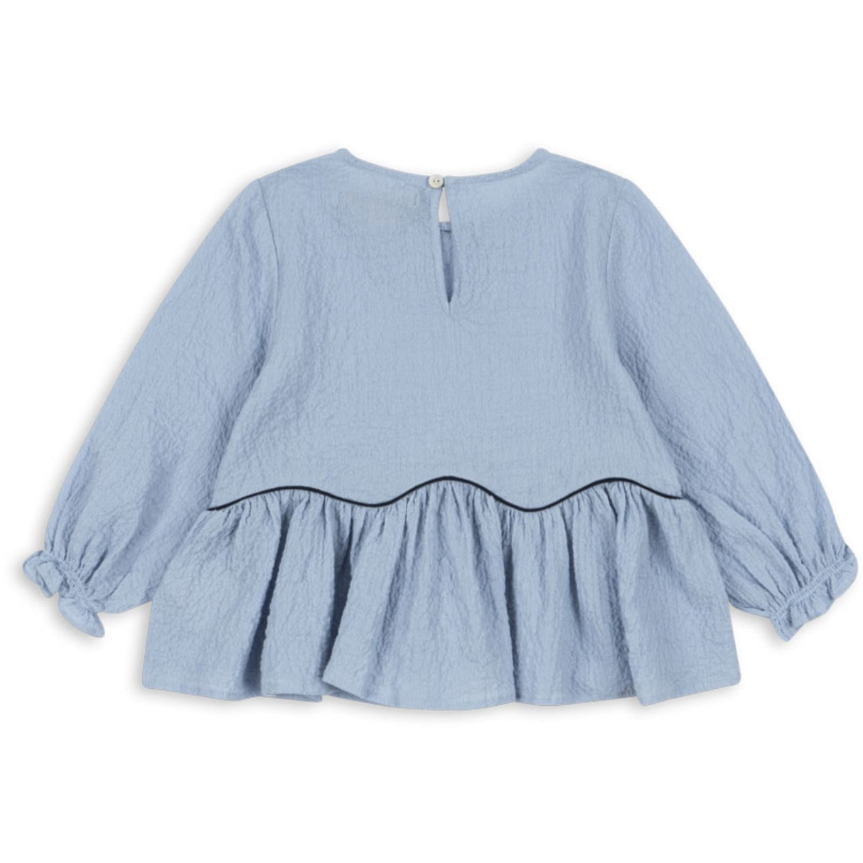 Konges Sløjd Blue Fog Ava Blouse GOTS