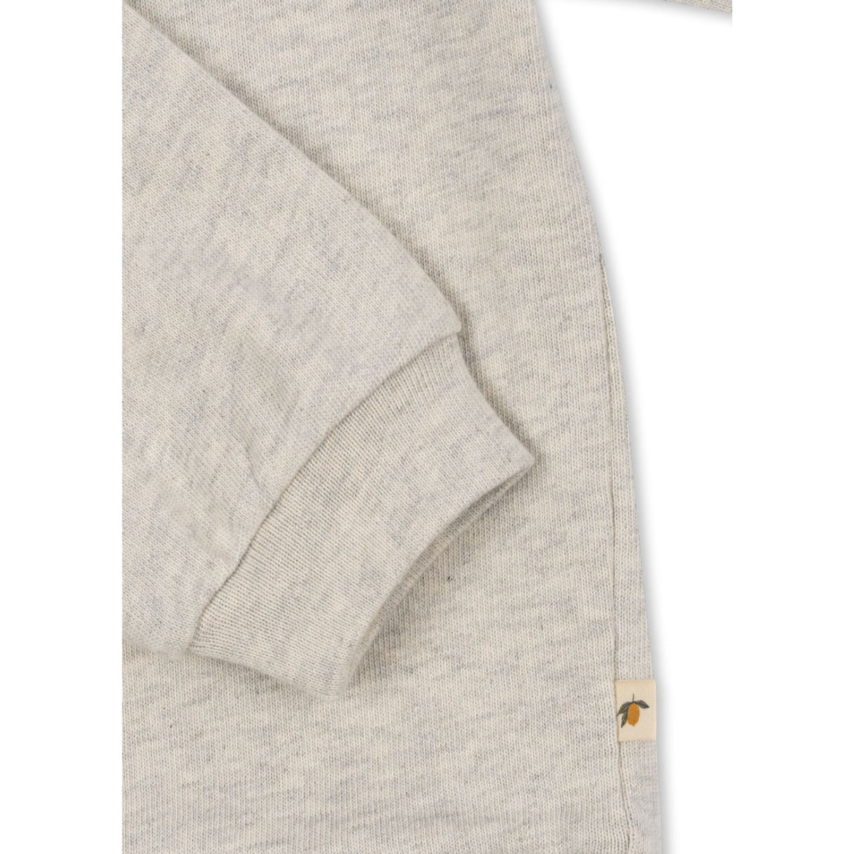 Konges Sløjd Off White Melange Spotty Ls Polo GOTS