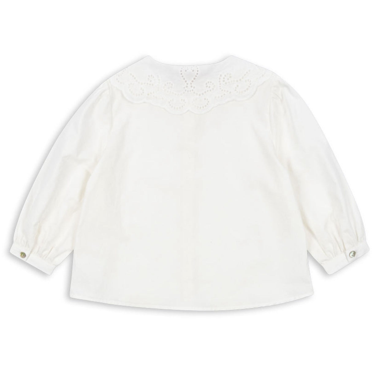 Konges Sløjd Optic White Rilo Collar Shirt GOTS