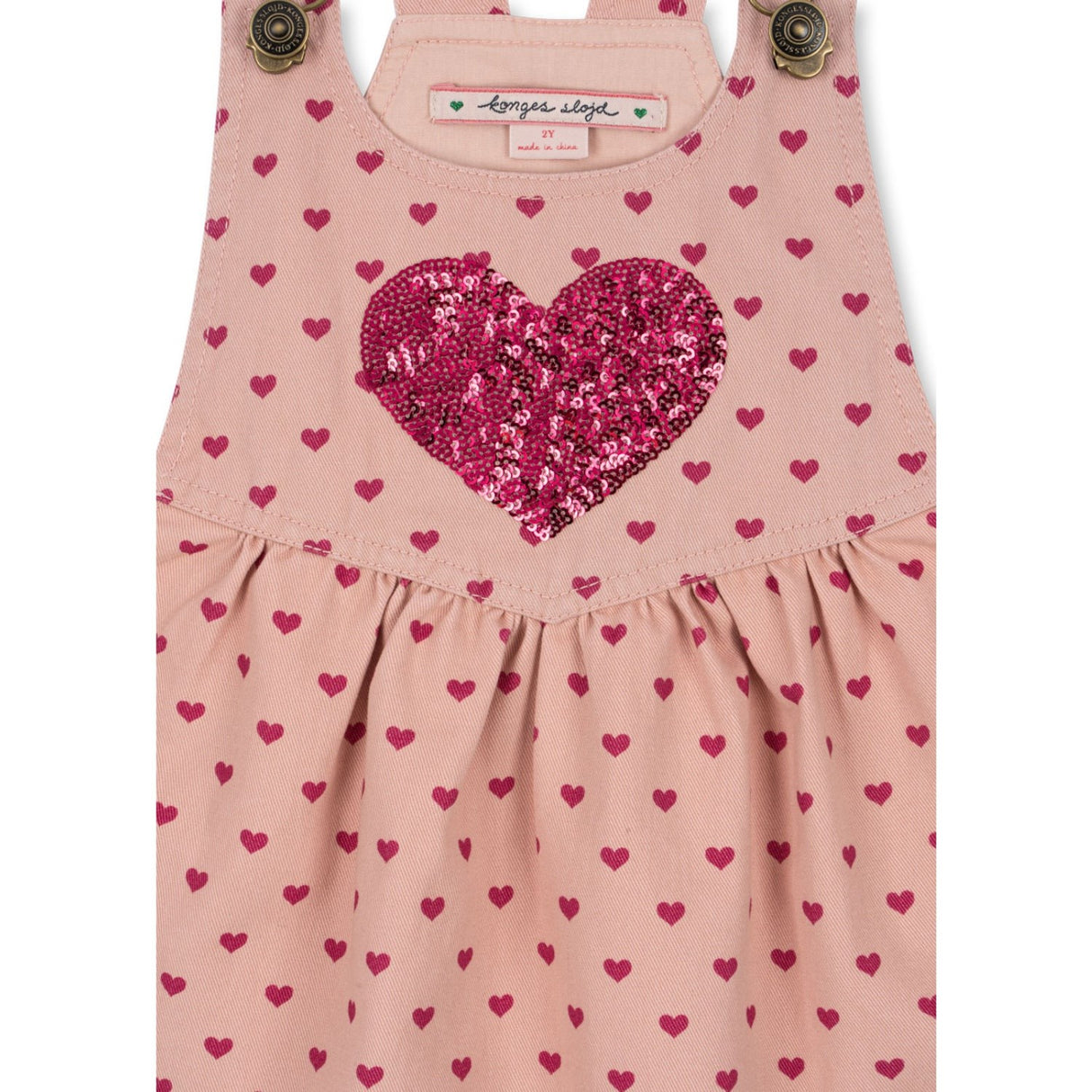 Konges Sløjd Berry Coeur Nola Sequin Spencer Dress GOTS