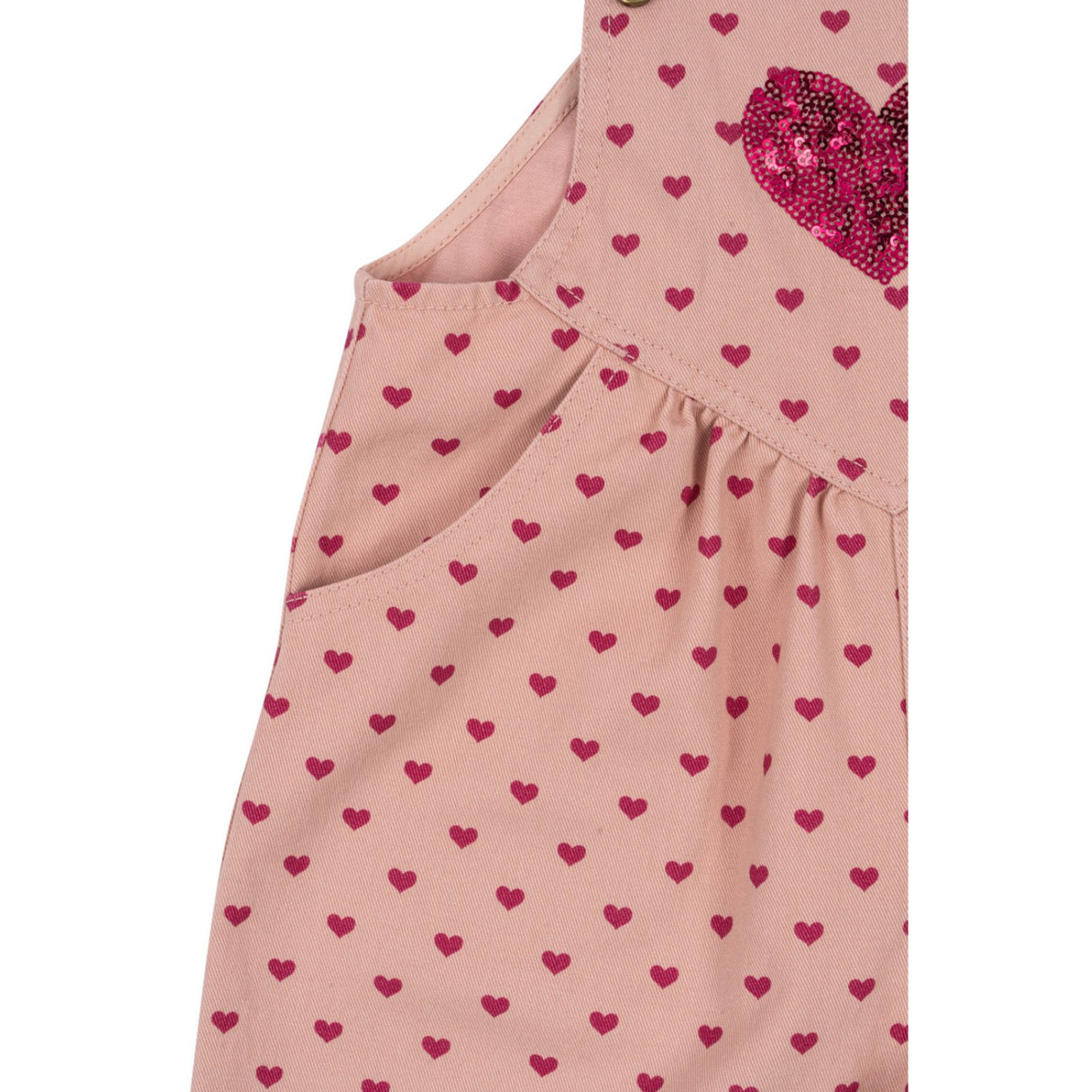 Konges Sløjd Berry Coeur Nola Sequin Overalls GOTS