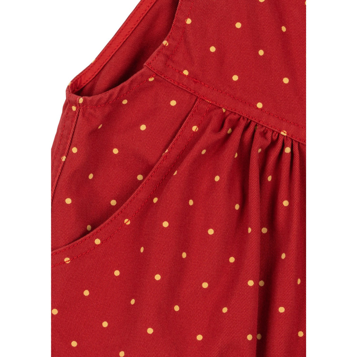 Konges Sløjd Strawberry Dot Nola Overalls GOTS