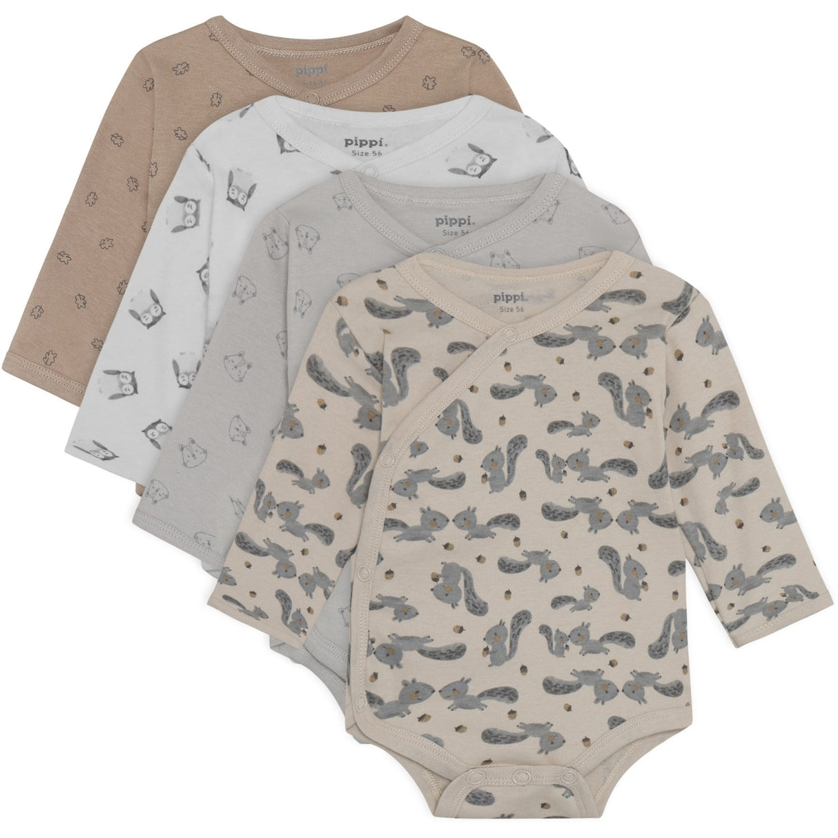 Pippi Rainy Day Body Wrap Ao-Printed (4-Pack)