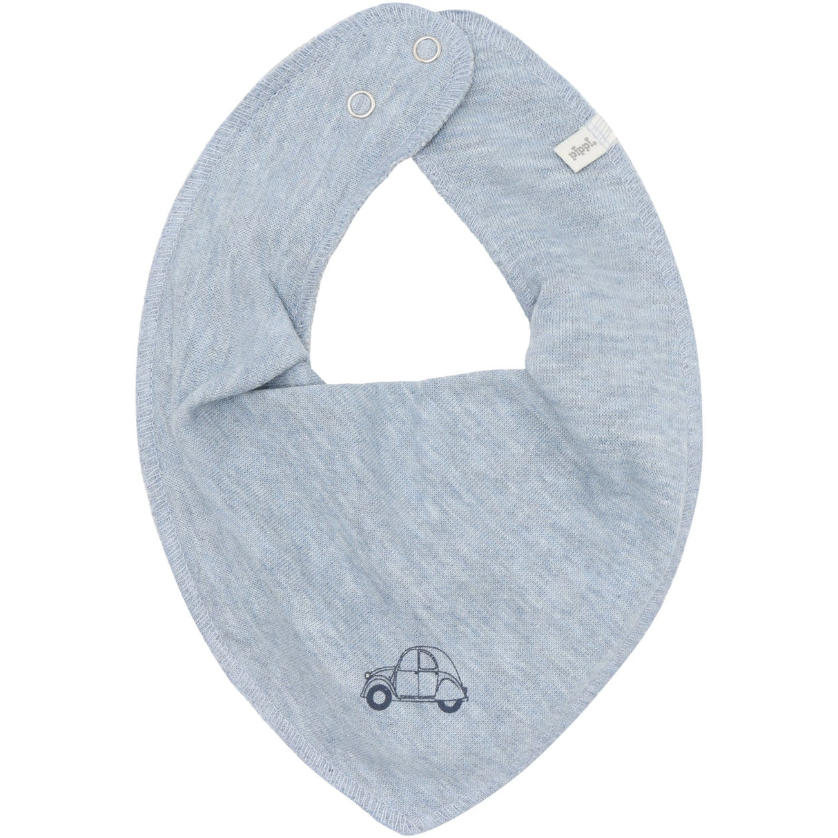 Pippi Dark Denim Bandana Fabric Bib Boy - Aop (3-Pack)