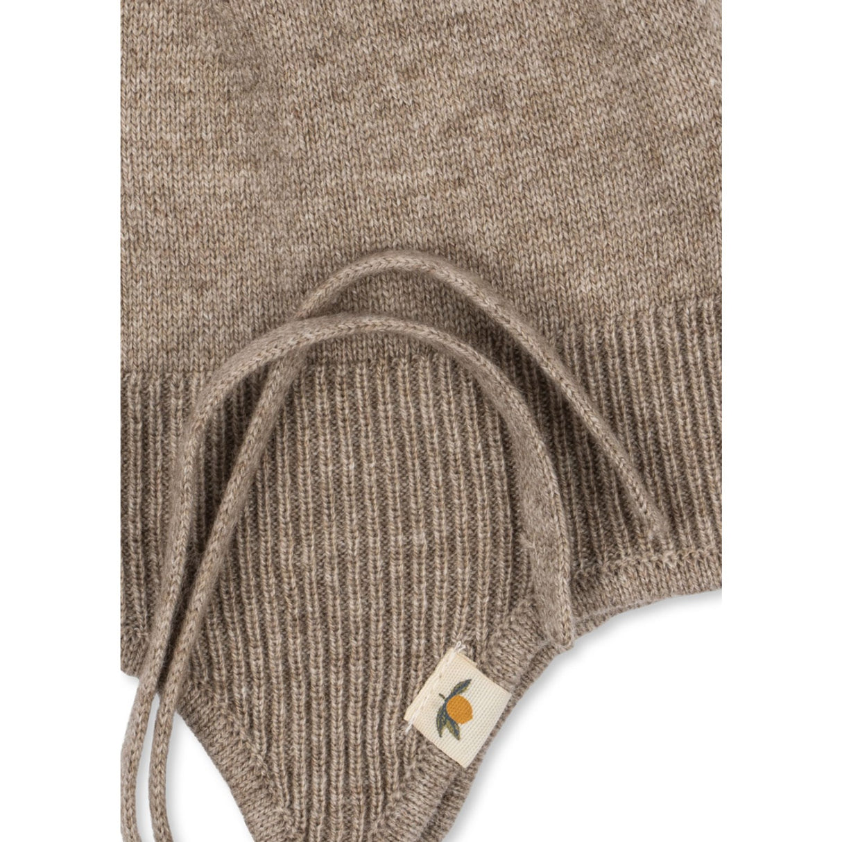 Konges Sløjd Light Brown Mattou Knit Helmet