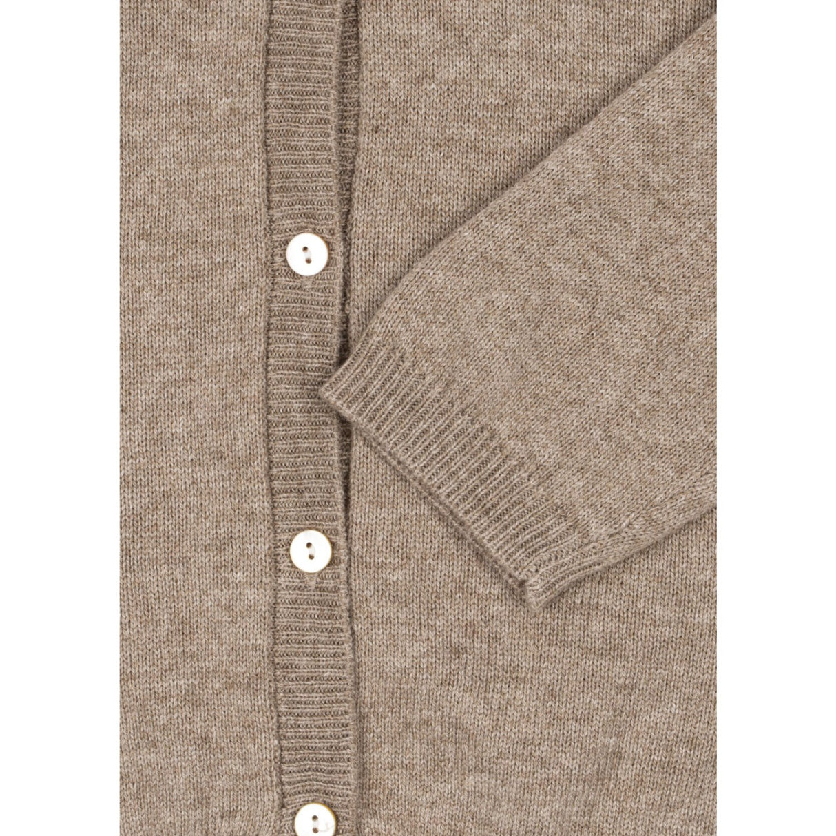 Konges Sløjd Light Brown Mattou Knit Cardigan