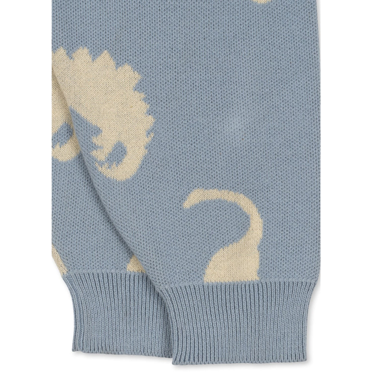 Konges Sløjd Dino Mist Lapis Knit Pants GOTS