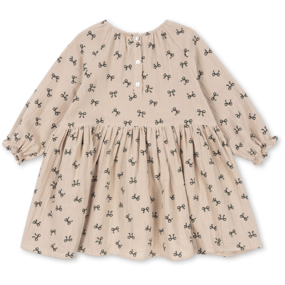 Konges Sløjd Bow Magnet Coco Dress GOTS