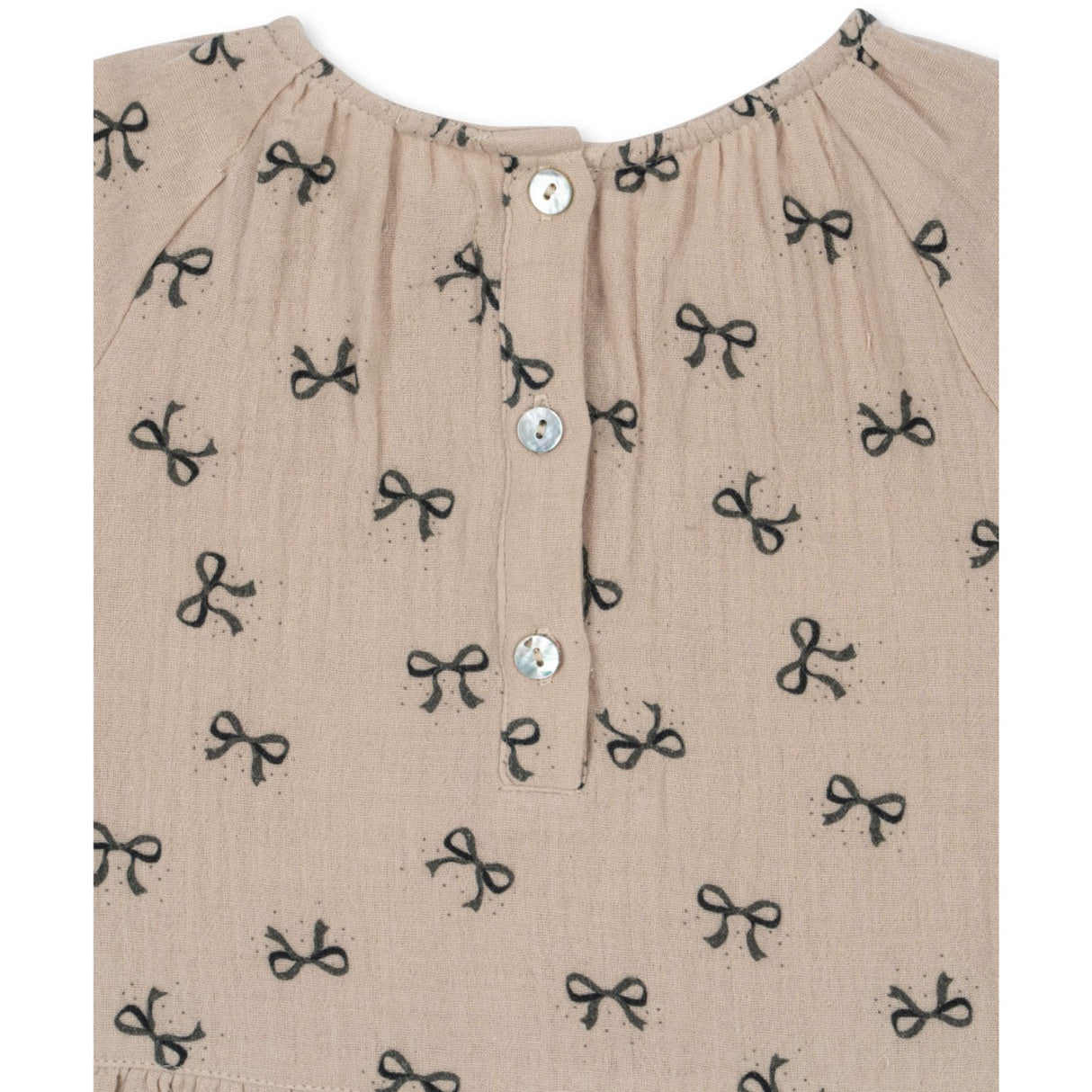 Konges Sløjd Bow Magnet Coco Blouse GOTS