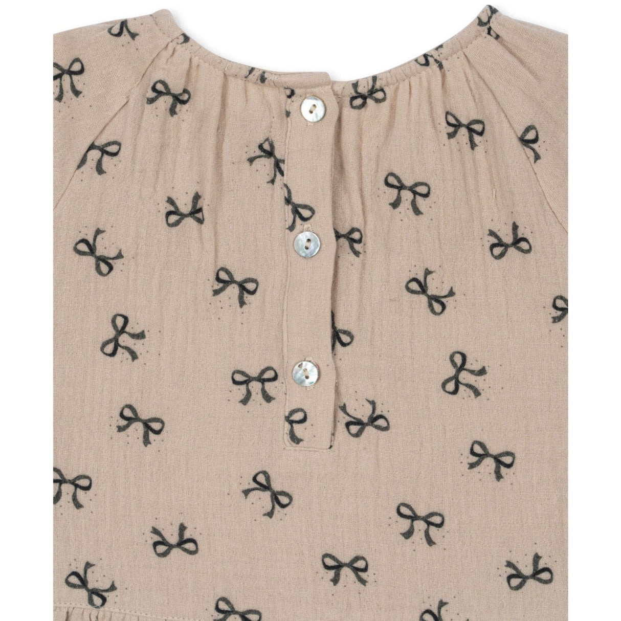 Konges Sløjd Bow Magnet Coco Blouse GOTS