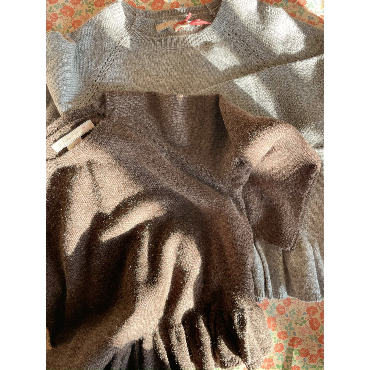 Konges Sløjd Brown Melange Cathy Knit Sweater