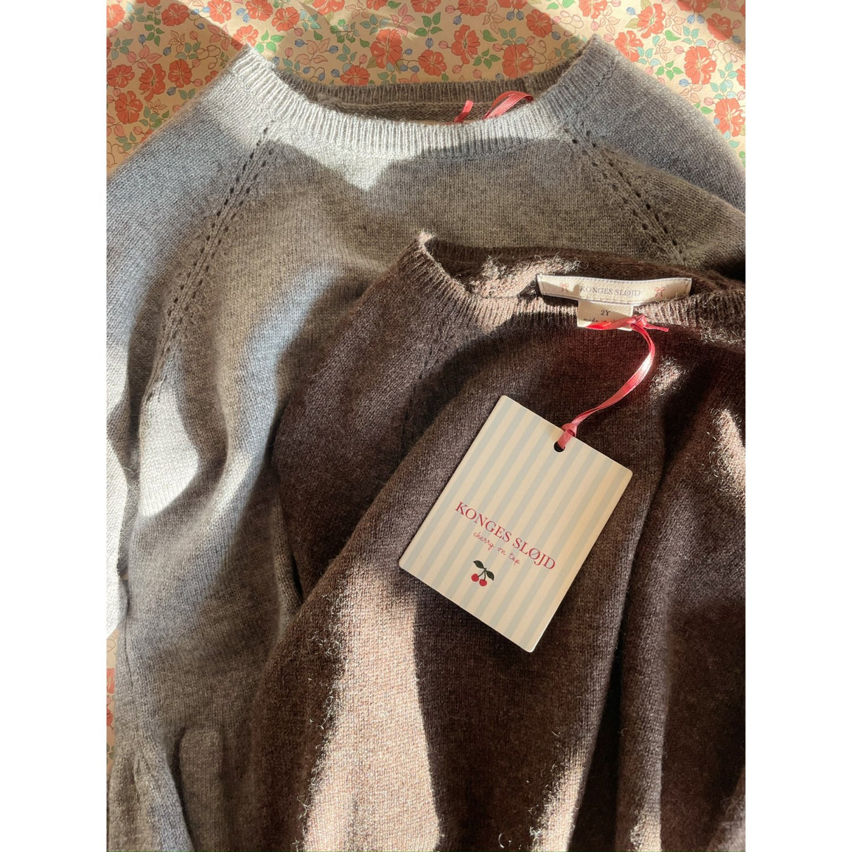 Konges Sløjd Brown Melange Cathy Knit Sweater