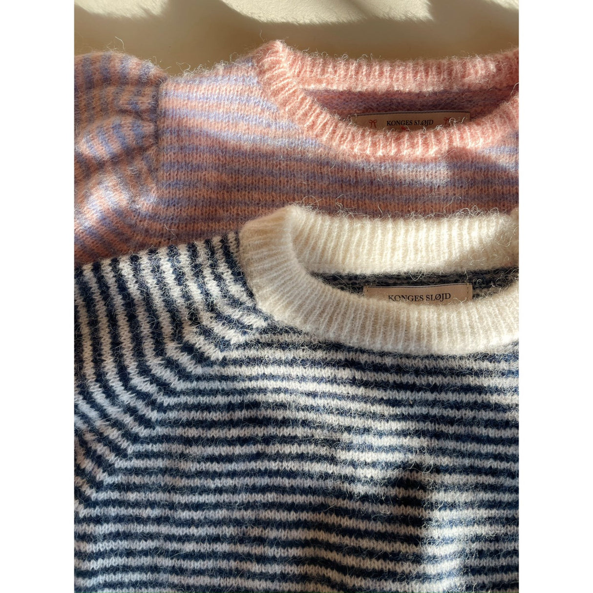 Konges Sløjd Ensign Blue/Buttercream Berle Knit Sweater