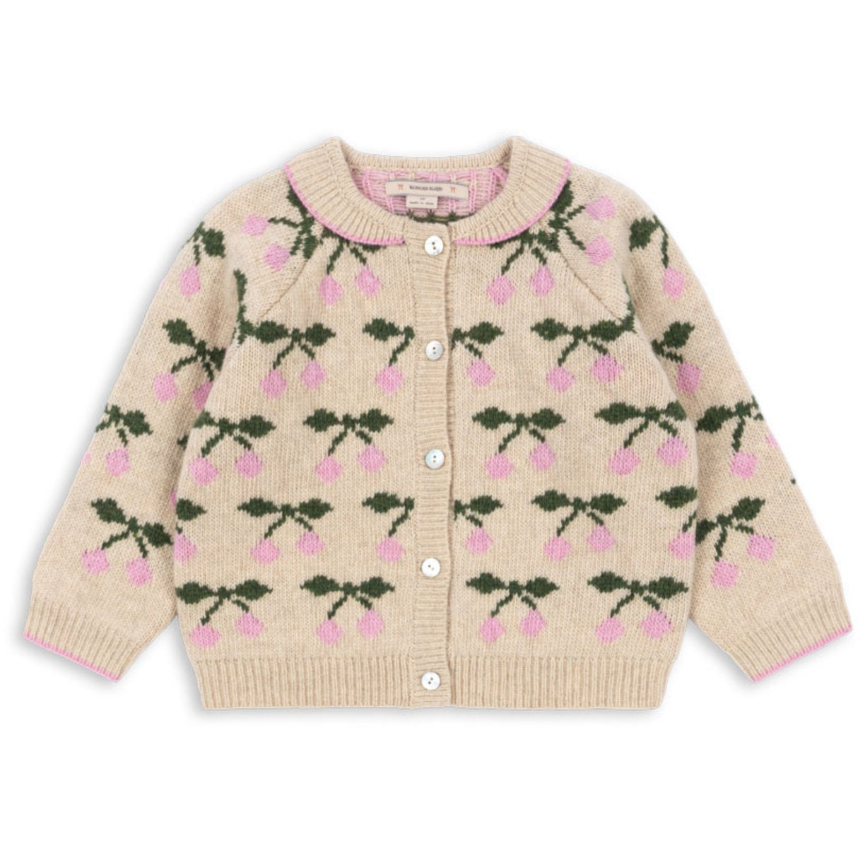 Konges Sløjd Cherry Belou Knit Collar Cardigan