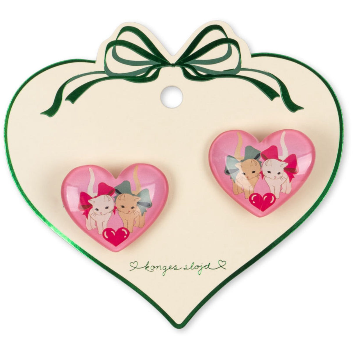 Konges Sløjd Bow Kitty 2 Pack Vilma Hair Clip